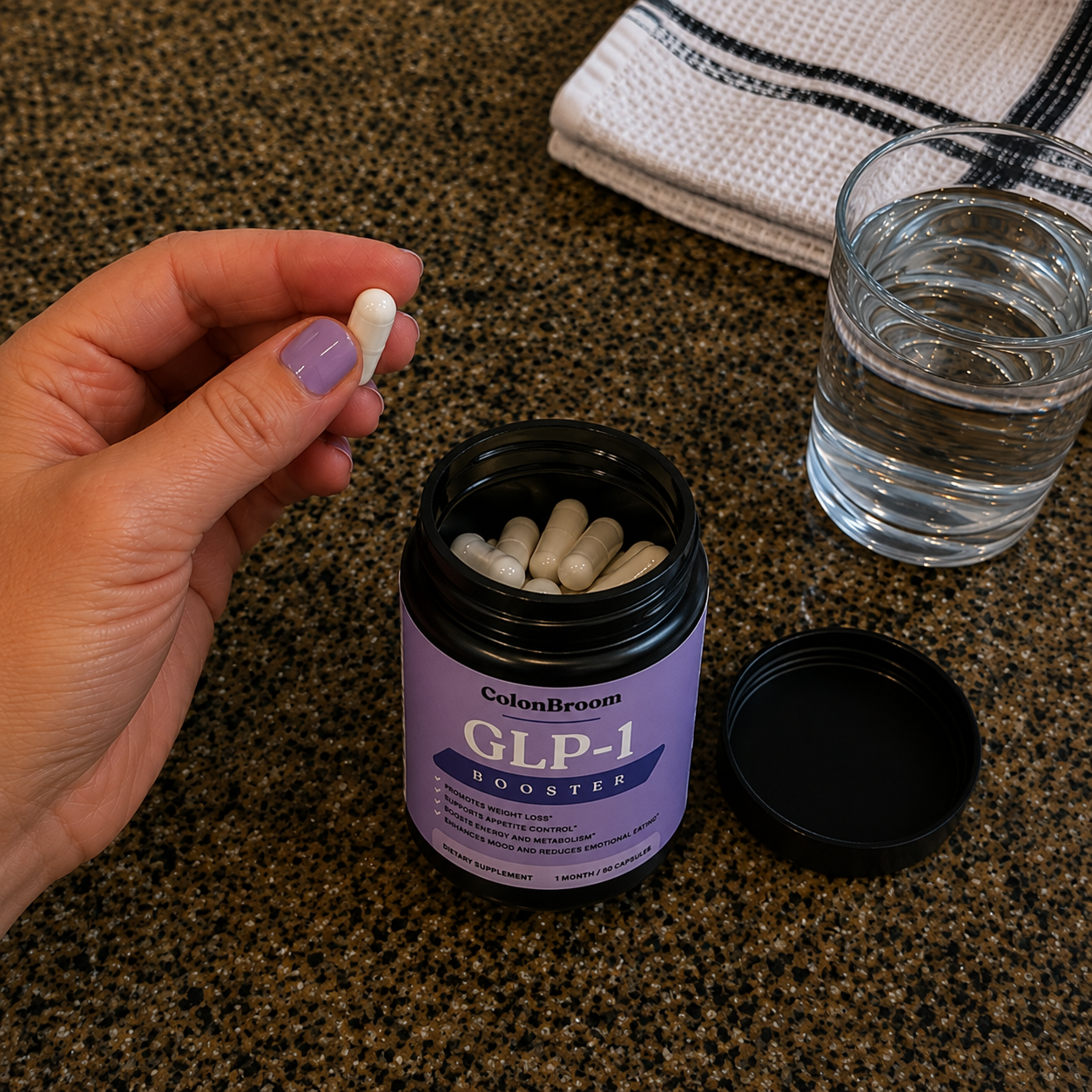 ColonBroom GLP-1 bottle