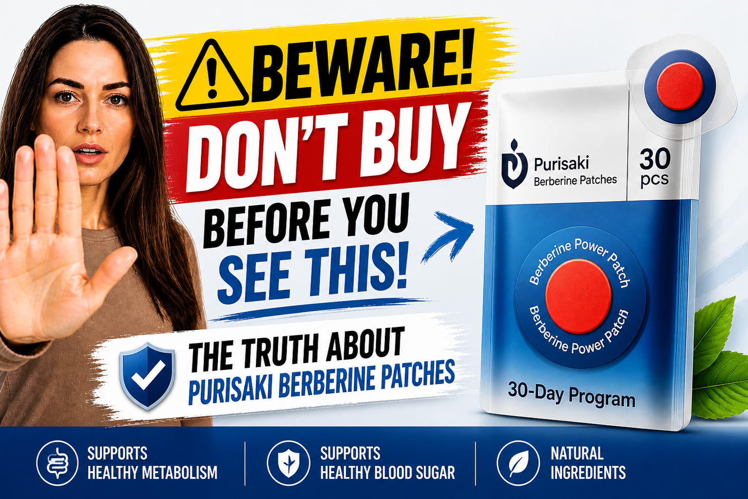 Purisaki Berberine Patches Review 2026
